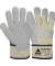 Arbeitshandschuhe Verden, Leder, grau/beige, Größe 10 / XL