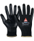 Schnittschutzhandschuhe Genua Nitril Black, Nitril, schwarz, Größe 9 / L