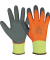 Winter-/Montagehandschuh SuperFlex Thermo+, Latex, Latexschaum, neon gelb/neon orange/grau, Größe 9 / L