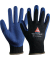 Schnittschutzhandschuhe Genua Flex Black, Latex, schwarz/blau, Gr&ouml;&szlig;e 9 / L