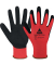 Montagehandschuhe SuperFlex Foam, Latexschaum, schwarz/rot, Größe 9 / L