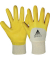 Nitril-Arbeitshandschuh Erfurt Lite, Nitril, gelb/weiß, Größe 10 / XL