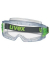 Schutzbrille ultravision, seitlich geschlossen, mit Band, grau