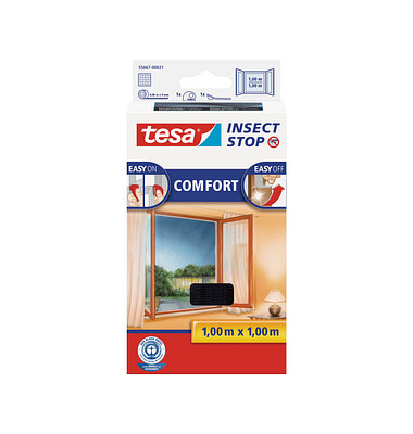 tesa Insect Stop STANDARD Fliegengitter anthrazit