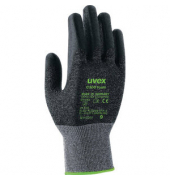 Schnittschutzhandschuhe C300 foam , High Performance Elastomer (HPE), SoftGrip-Foam, schwarz/blau, Größe 9 / L