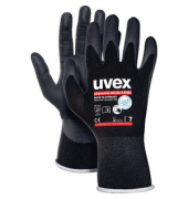 Schnittschutzhandschuhe phynomic airLite A ESD , Aqua-Polymer, grau/schwarz, Größe 7 / S