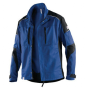 Jacke, kornblumenblau/schwarz, Gr&ouml;&szlig;e S