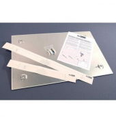 Schreibtafel Be!Board, magnetisch, 90 x 60 cm, weiß, ohne Rahmen