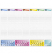 Schreibunterlage 10-701 28 003 weiß 58x43cm