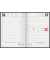 Buchkalender 1079557905, Modell 795, schwarz, 1 Tag / 1 Seite, 14,5x20,6cm (A5), 2025