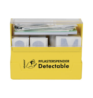 Pflasterspender 1009981, Ja, 1 Spender / Wandhalterung / 130 Pflaster verschiedene Abmessungen, 40xStrips 2x7,2cm 40xStrips 2,5x