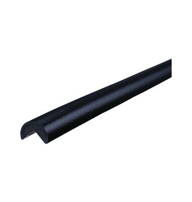 10210 Kantenschutz Prallschutz Type A, selbstklebend, rund 100 cm, schwarz