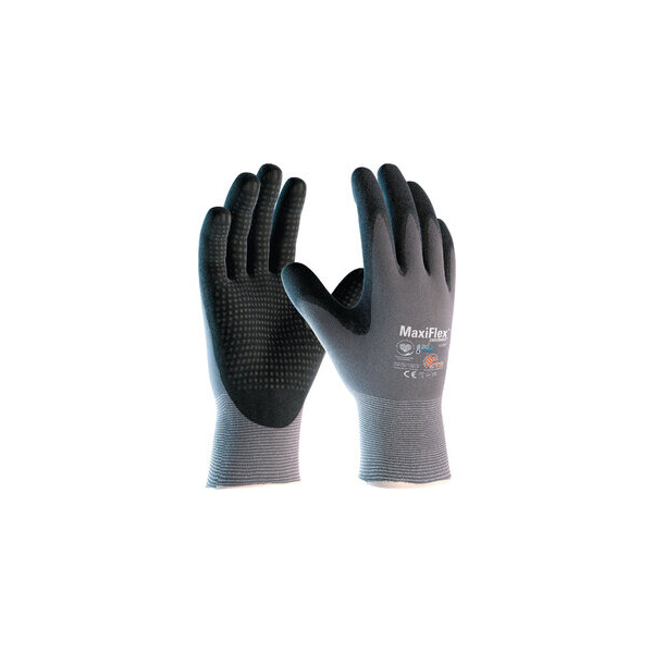 4792249844090 - Arbeitshandschuhe MaxiFlex Endurance Nitril-Mikroschaum grau schwarz Größe 9   L 4792249844090 ATG