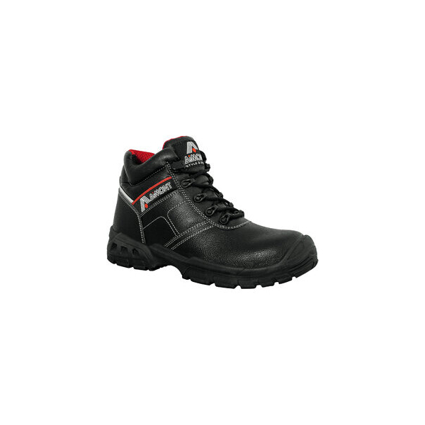 Sicherhstiefel THOR S3 SRC Vollnarbenleder Gr 46 schwarz 8033546281222 AIMONT
