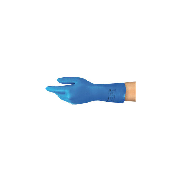 12 Stück Ansell Chemikalienschutzhandschuhe AlphaTec, Nitril, blau, Größe 9 / L 0076490437470 Ansell
