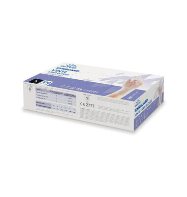 Einweghandschuhe AMABILIA PRO, Vinyl, lebensmittelecht, transparent, Größe 9 / L,