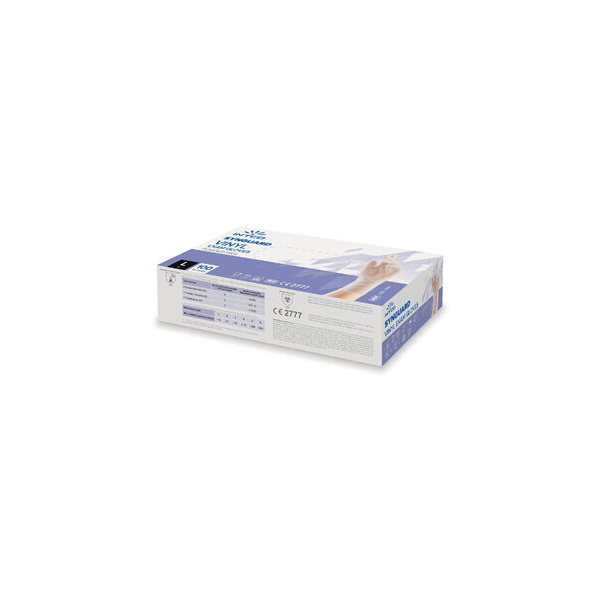 Amabilia Einweghandschuhe AMABILIA PRO, Vinyl, lebensmittelecht, transparent, Größe 9 / L, 7350146670302 Amabilia 100 Stück