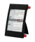 Dreimonatskalender Tischaufsteller JK2-SW, 3 Monate / 1 Seite, 11x18cm, 2026