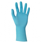 Einweghandschuhe VersaTouch, Nitril, lebensmittelecht, hellblau, Größe 6,5-7,