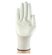 Arbeitshandschuhe HyFlex, Nitril-Mikroschaum, weiß, Größe 9 / L