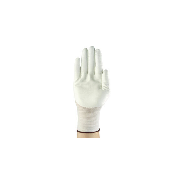 12 Stück Ansell Arbeitshandschuhe HyFlex, Nitril-Mikroschaum, weiß, Größe 9 / L 0076490441309 Ansell