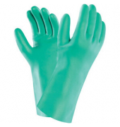 Chemikalienschutzhandschuhe, Nitril, grün