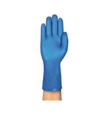 Chemikalienschutzhandschuhe AlphaTec, Nitril, blau, Größe 11 / XXL
