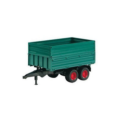 bruder Tandemachs-Transportanhänger mit Aufsteckbordwand Spielzeugauto bruder Tandemachs-Transportanhänger mit Aufsteckbordwand Spielzeugauto