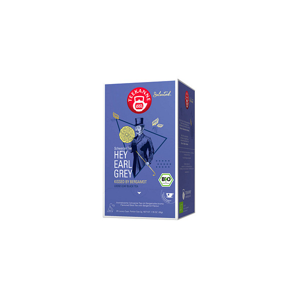 Teekanne Tee Bio Luxury Cup Hes Earl Grey 68448, Earl Grey, Beutel 9001475084480 Teekanne 25 Stück