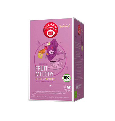 TEEKANNE Bio Luxury Cup Fruit Melody Bio-Tee 25 Portionen
