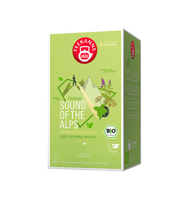 TEEKANNE Bio Luxury Cup Sound of the Alps Bio-Tee 25 Portionen