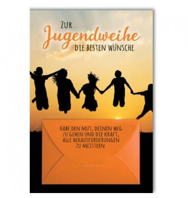 Jugendweihekarte 17522