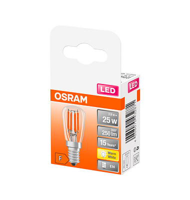 OSRAM Kühlschranklampe Special T26 E14 2,8 W klar