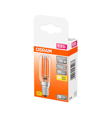 OSRAM Kühlschranklampe Special T26 E14 6,5 W klar