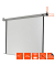 celexon elektrische Rolloleinwand HomeCinema Motor 1:1, 120 x 120 cm Projektionsfläche