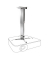 celexon Beamer-Deckenhalterung Multicel 4070S silber