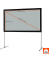celexon Faltrahmenleinwand für Rückprojektion Mobil Expert 16:9, 203 x 114 cm Projektionsfläche