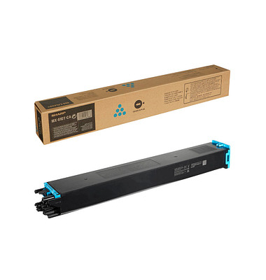Sharp MX61GTCA cyan Toner - Bürobedarf Thüringen