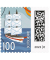 1,00 € Briefmarken Briefsegler nassklebend