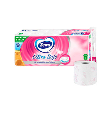 Toilettenpapier Ultra Soft 5570, 4-lagig, weiß, 150 Blatt/Rolle,