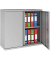 Stahlschrank SCL SCL0891GGK, abschlie&szlig;bar, 2 OH, grau, 91,5x83x37cm (BxHxT)