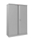 Stahlschrank SCL SCL1491GGK, abschlie&szlig;bar, 4 OH, grau, 91,5x140x37cm (BxHxT)
