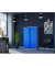 phoenix Stahlschrank SCL1491GBK grau, blau 91,5 x 37,0 x 140,0 cm