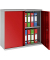 phoenix Stahlschrank SCL0891GRK grau, rot 91,5 x 37,0 x 83,0 cm