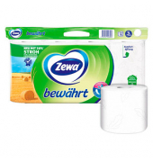Toilettenpapier bewährt 38793, 3-lagig, weiß, 150 Blatt/Rolle,