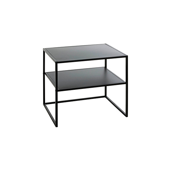 4001070255174 - Beistelltisch Metall schwarz 500 x 400 x 450 cm 4001070255174 HAKU Möbel 4001070255174 - Beistelltisch Metall schwarz 500 x 400 x 450 cm 4001070255174 HAKU Möbel