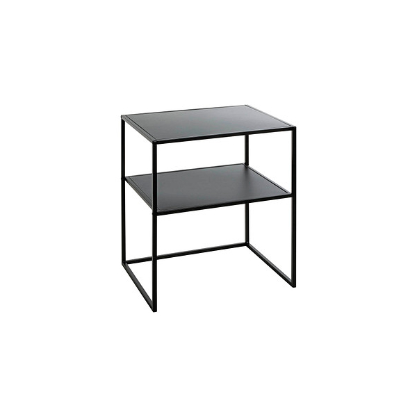 4001070255556 - Beistelltisch Metall schwarz 500 x 400 x 600 cm 4001070255556 HAKU Möbel 4001070255556 - Beistelltisch Metall schwarz 500 x 400 x 600 cm 4001070255556 HAKU Möbel