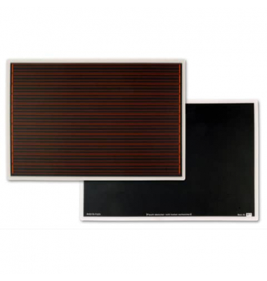 Schülertafel, 5600-1/9, 26x18cm, Kunststoffrahmen, vorn Lineatur 7 / hinten blanko