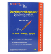 Durchschreibepapier A4 10BL blau