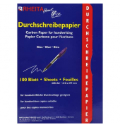 Durchschreibepapier A4 100BL blau